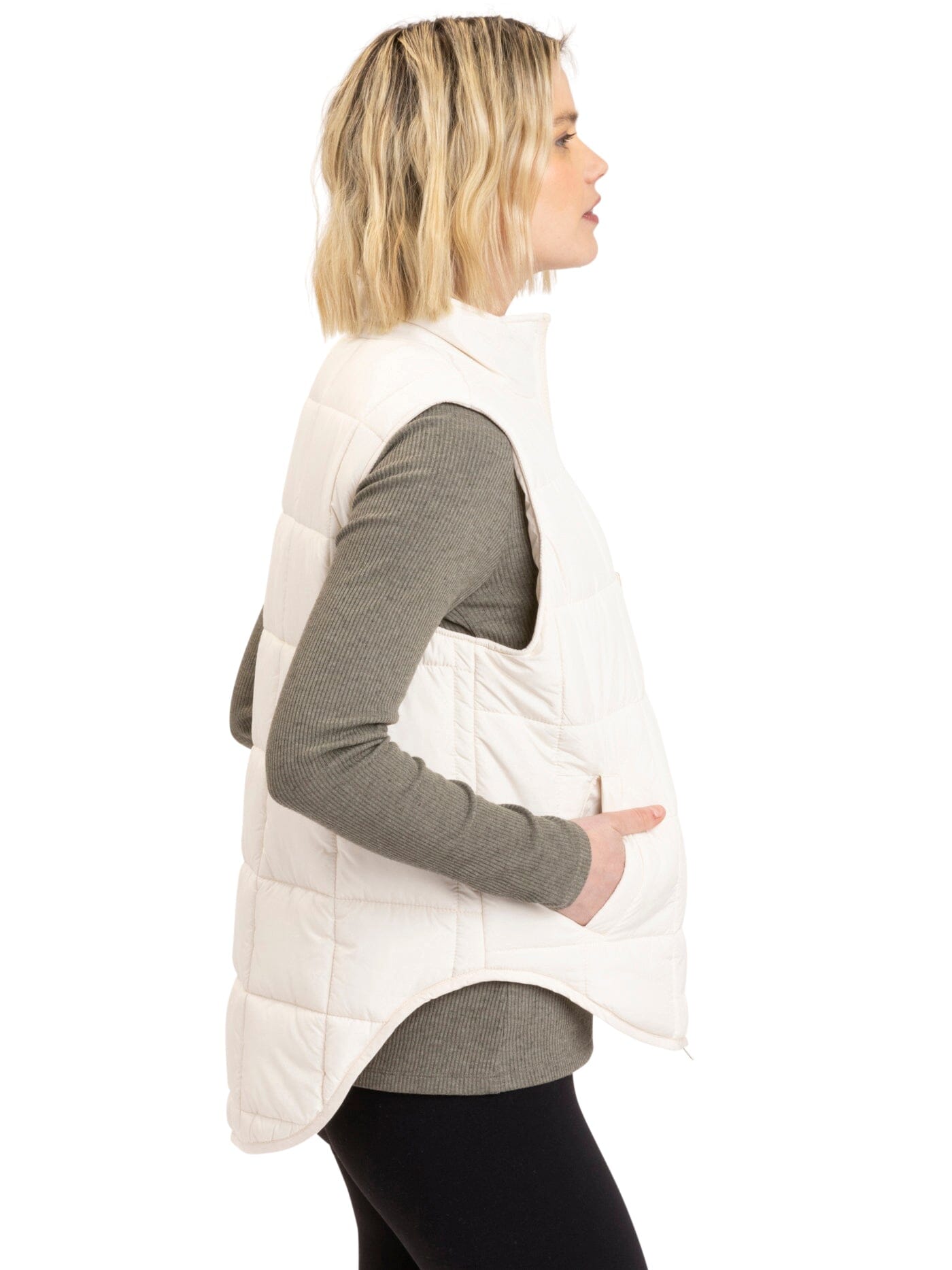 Aubri Packable Puffer Vest