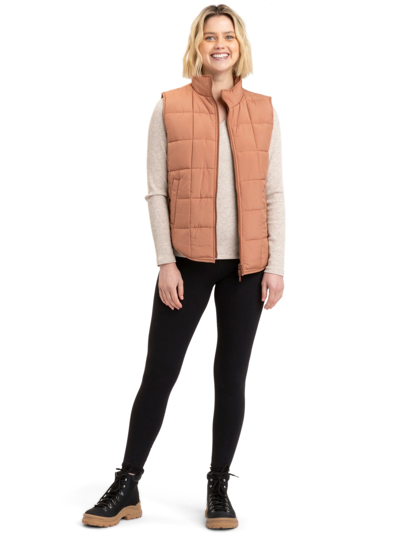 Aubri Packable Puffer Vest