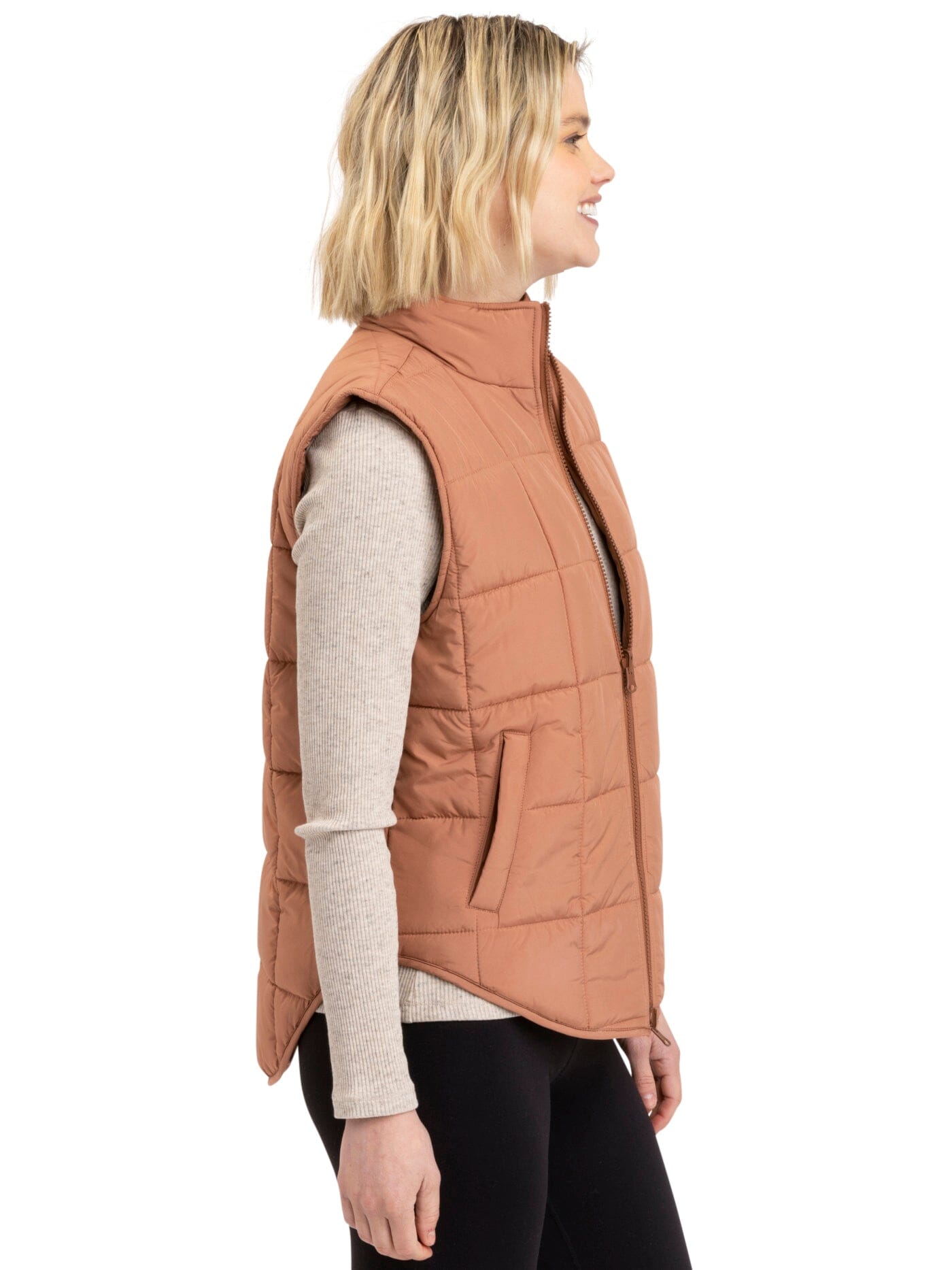 Aubri Packable Puffer Vest