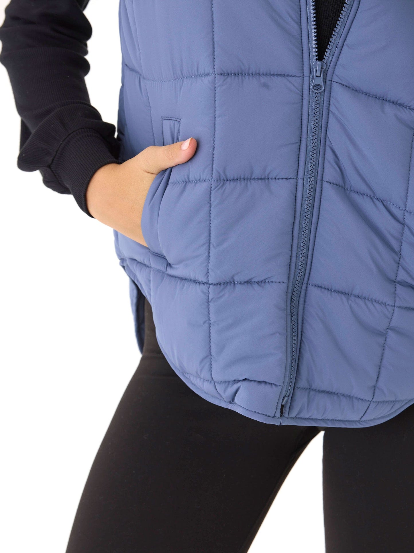 Aubri Packable Puffer Vest