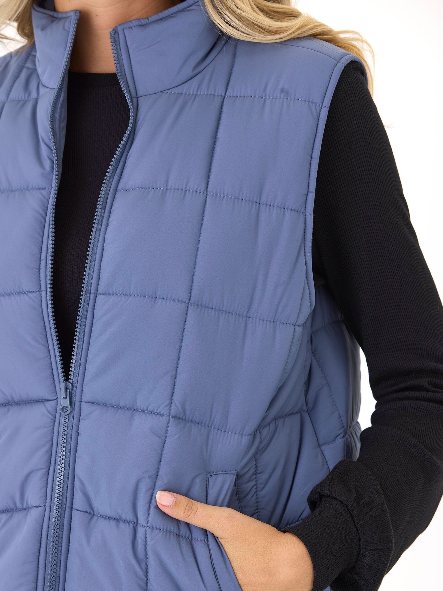 Aubri Packable Puffer Vest