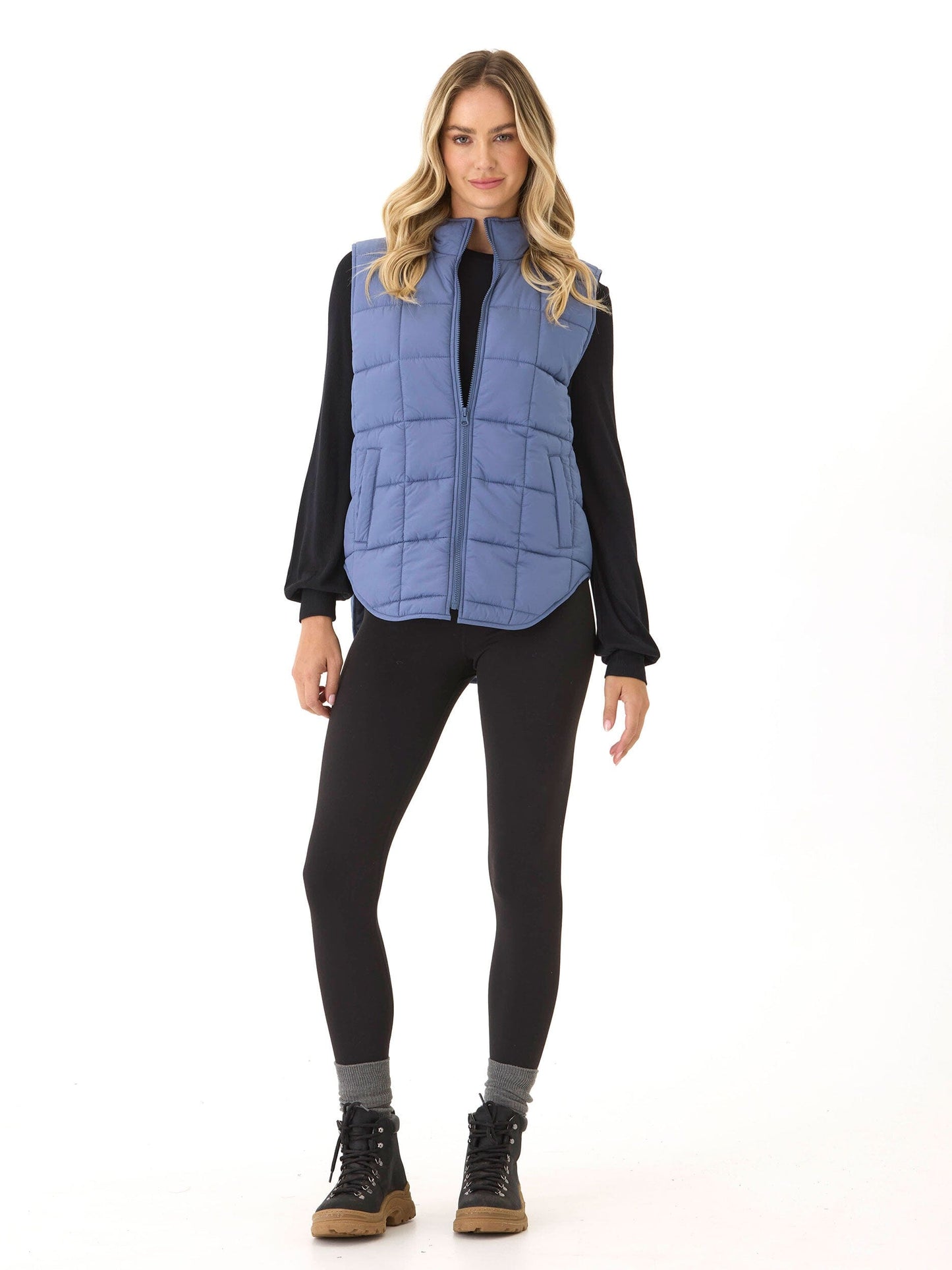 Aubri Packable Puffer Vest