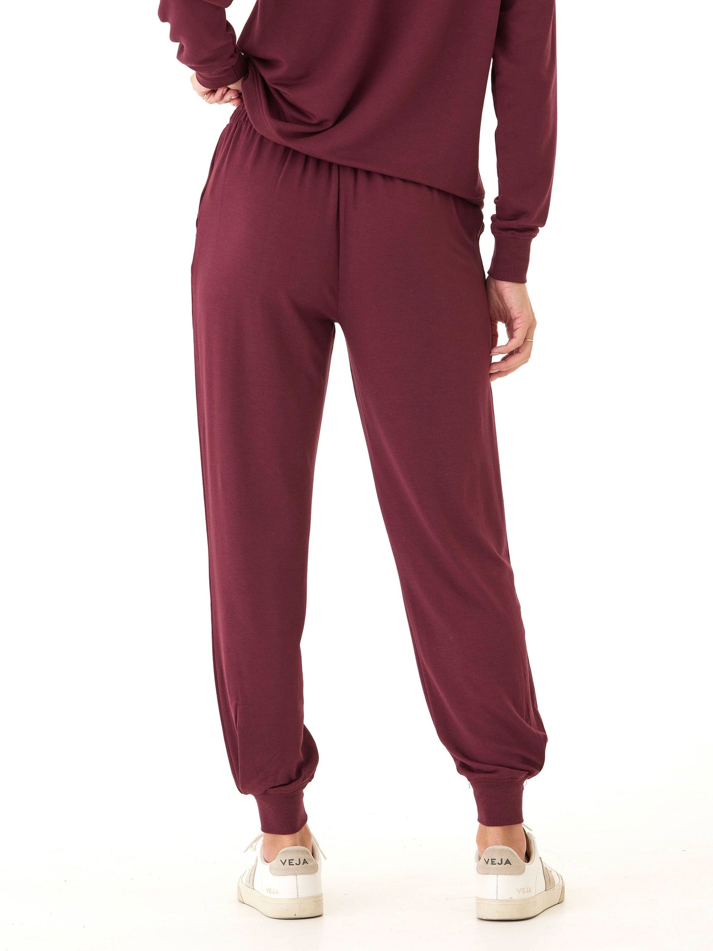 Zarina Modal Terry Tulip-Hem Jogger