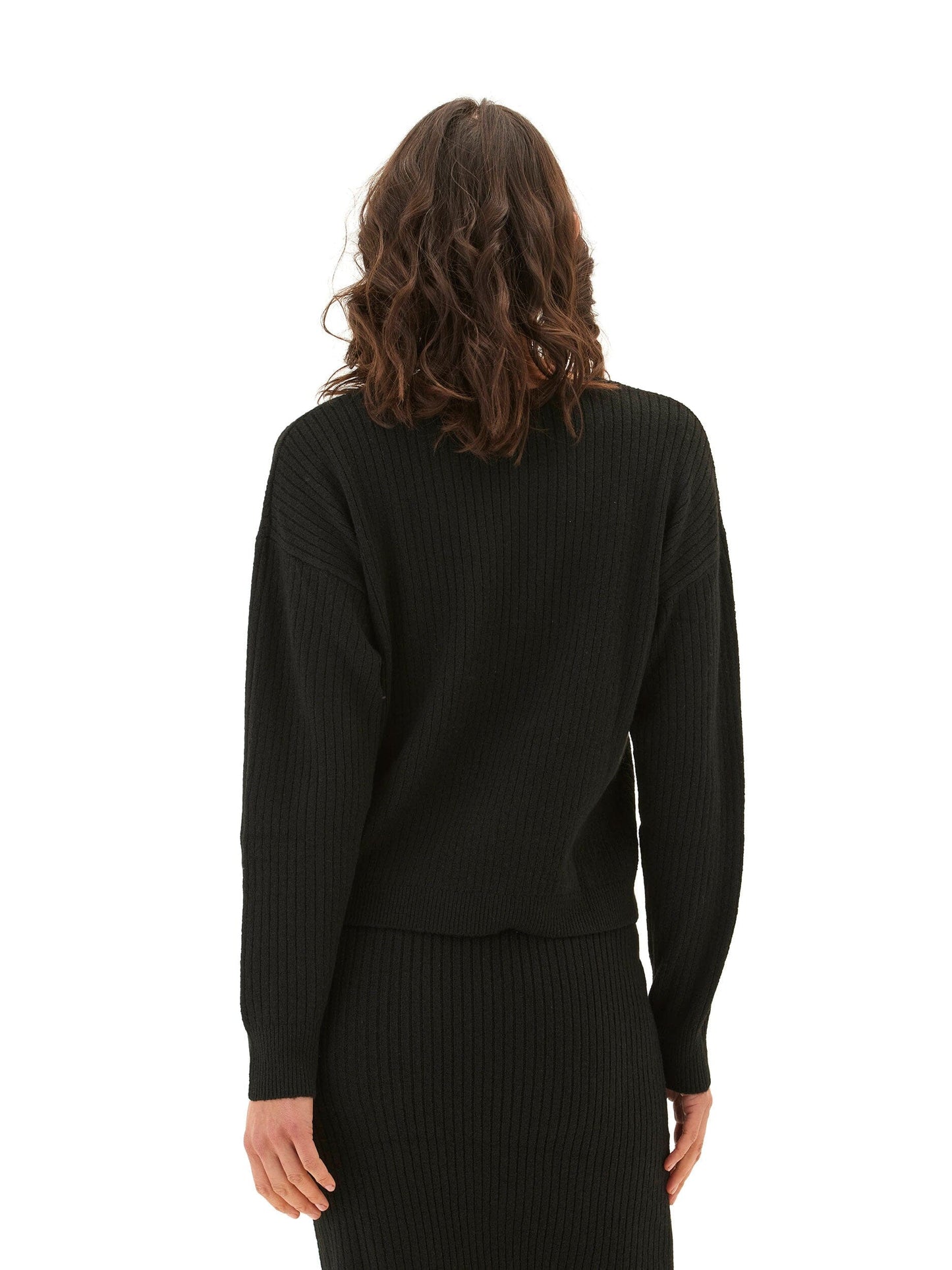 Yvonne Cozy Rib Pullover Sweater
