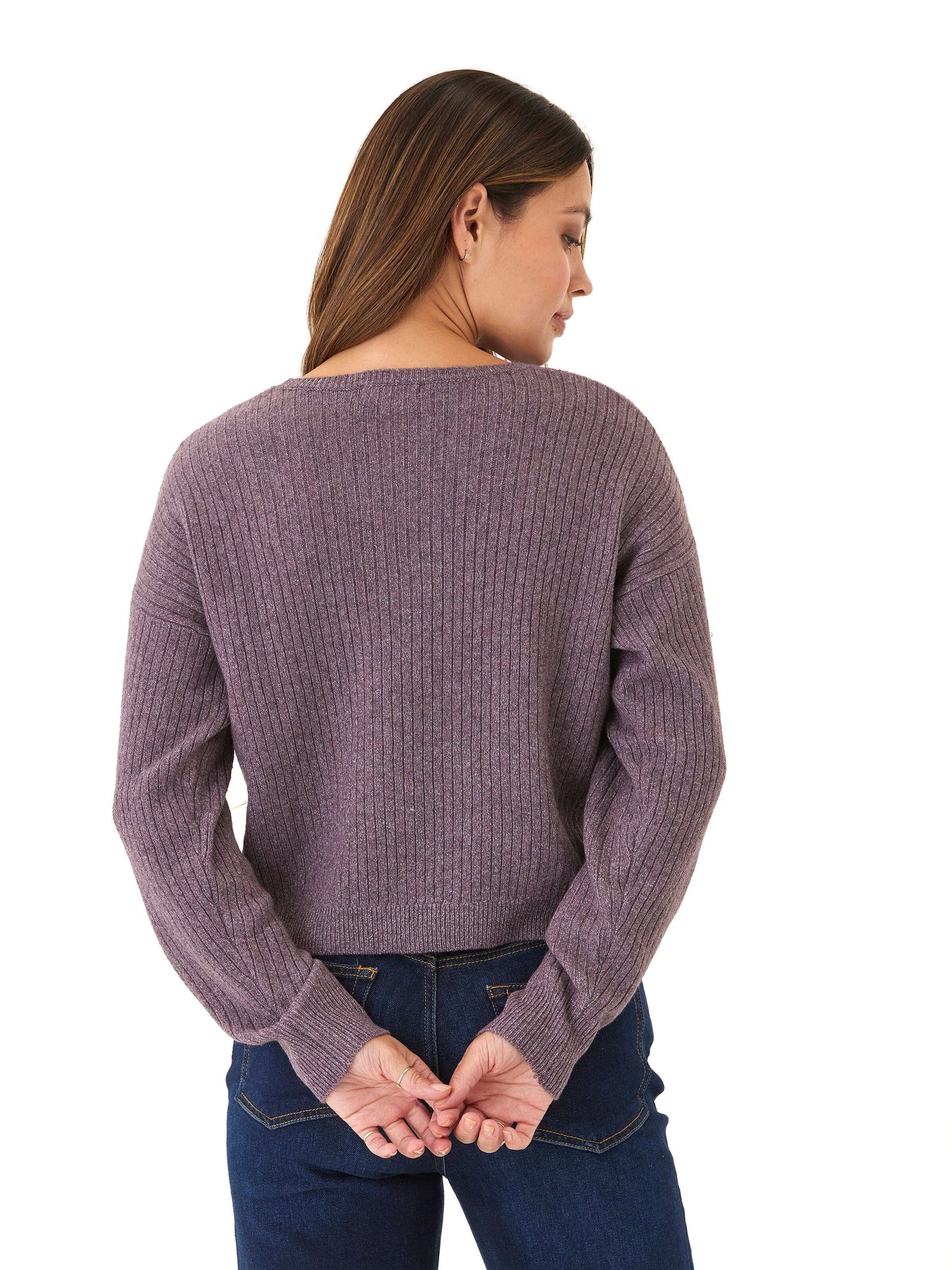 Yvonne Cozy Rib Pullover Sweater