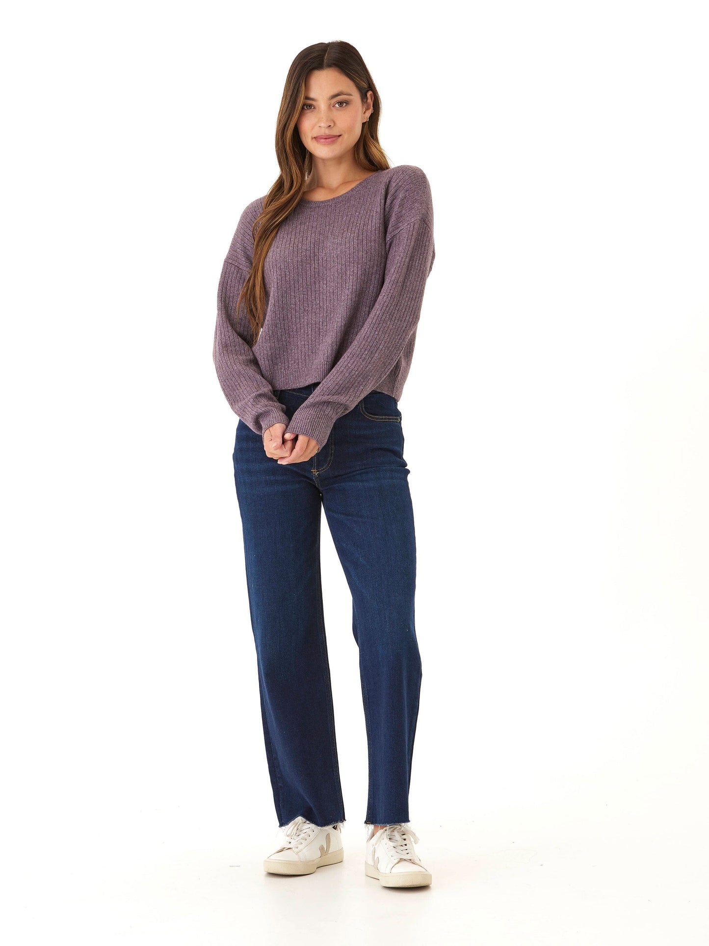 Yvonne Cozy Rib Pullover Sweater