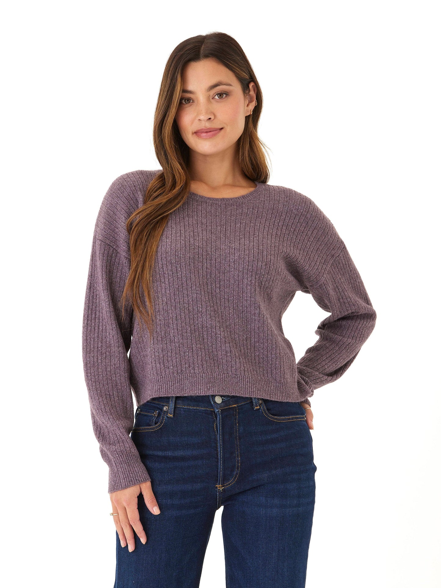 Yvonne Cozy Rib Pullover Sweater