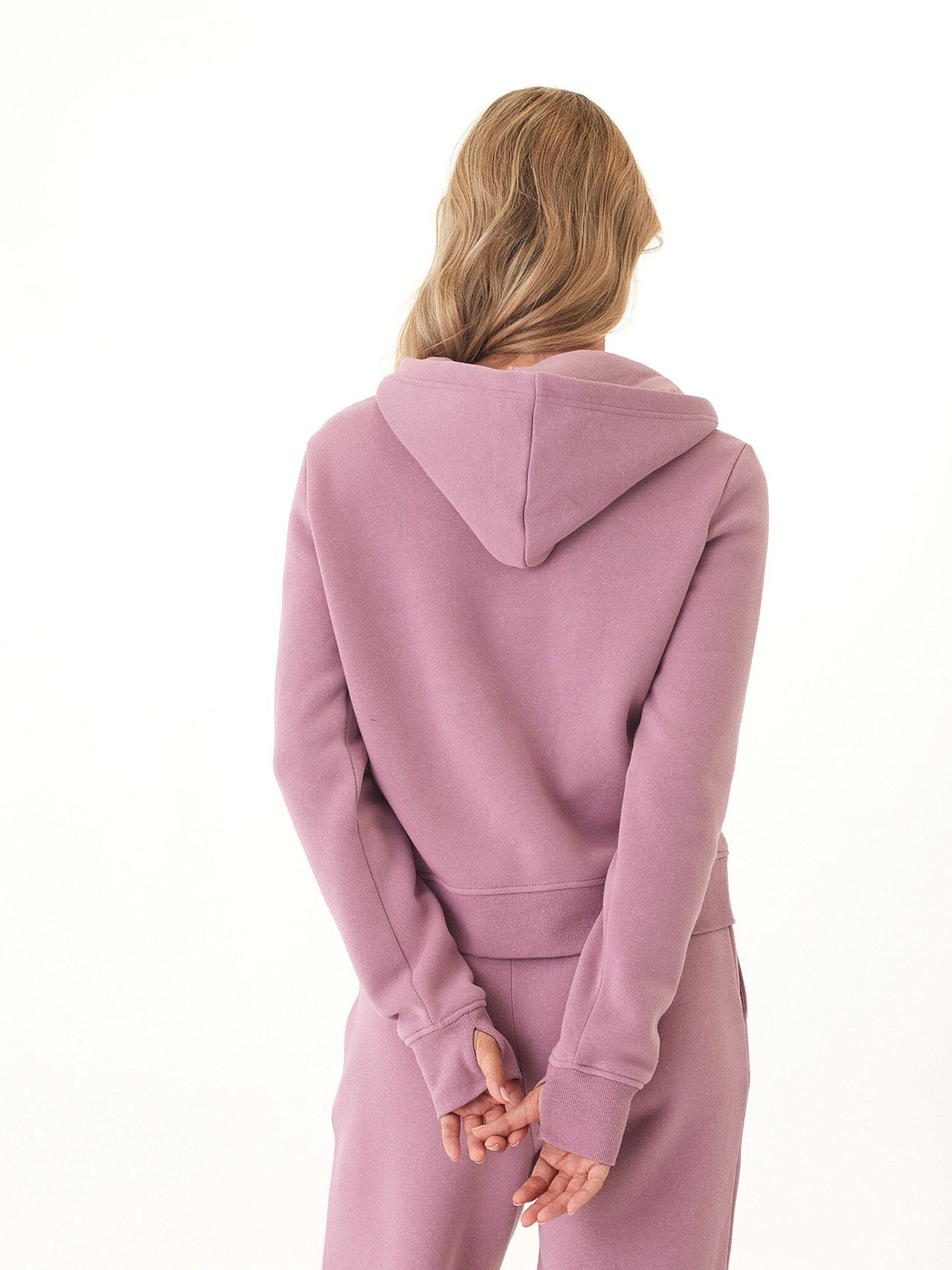Tyra Triblend Fleece Quarter Zip Hoodie