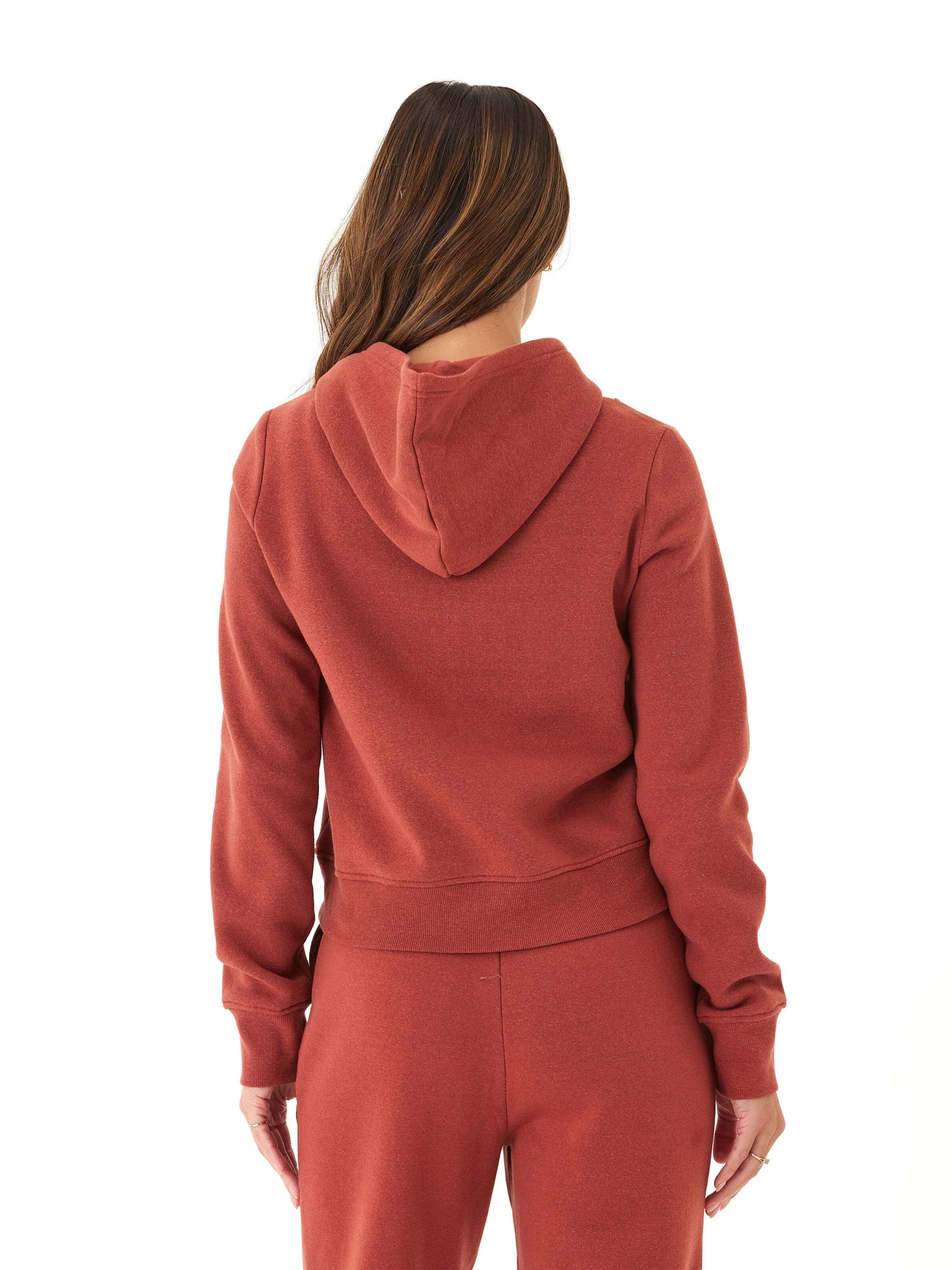 Tyra Triblend Fleece 1/4-Zip Hoodie