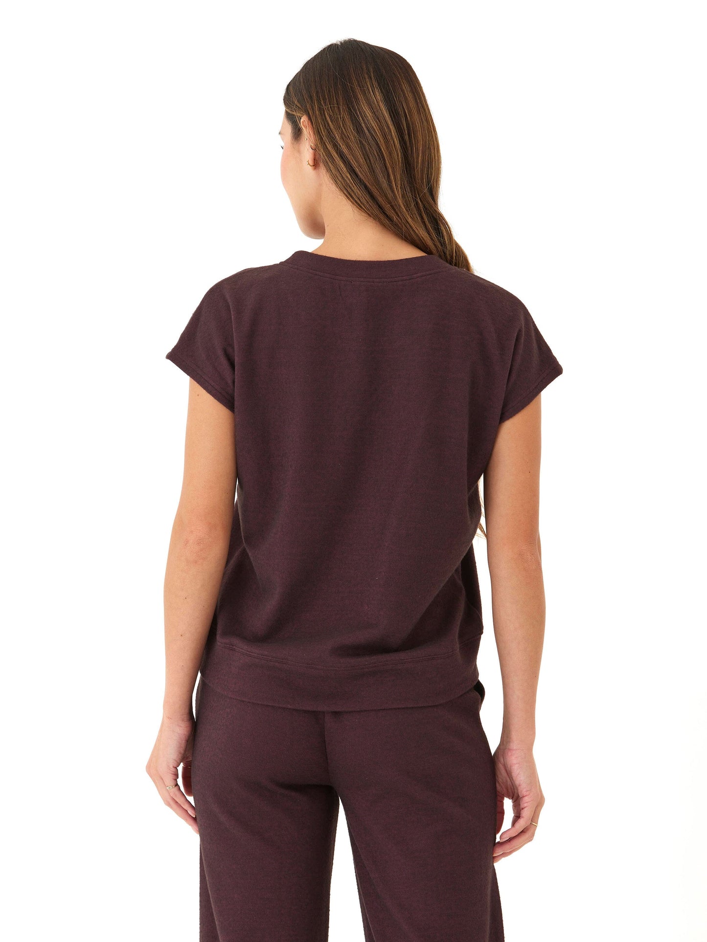 Misha Dream Fleece Short Sleeve Pullover