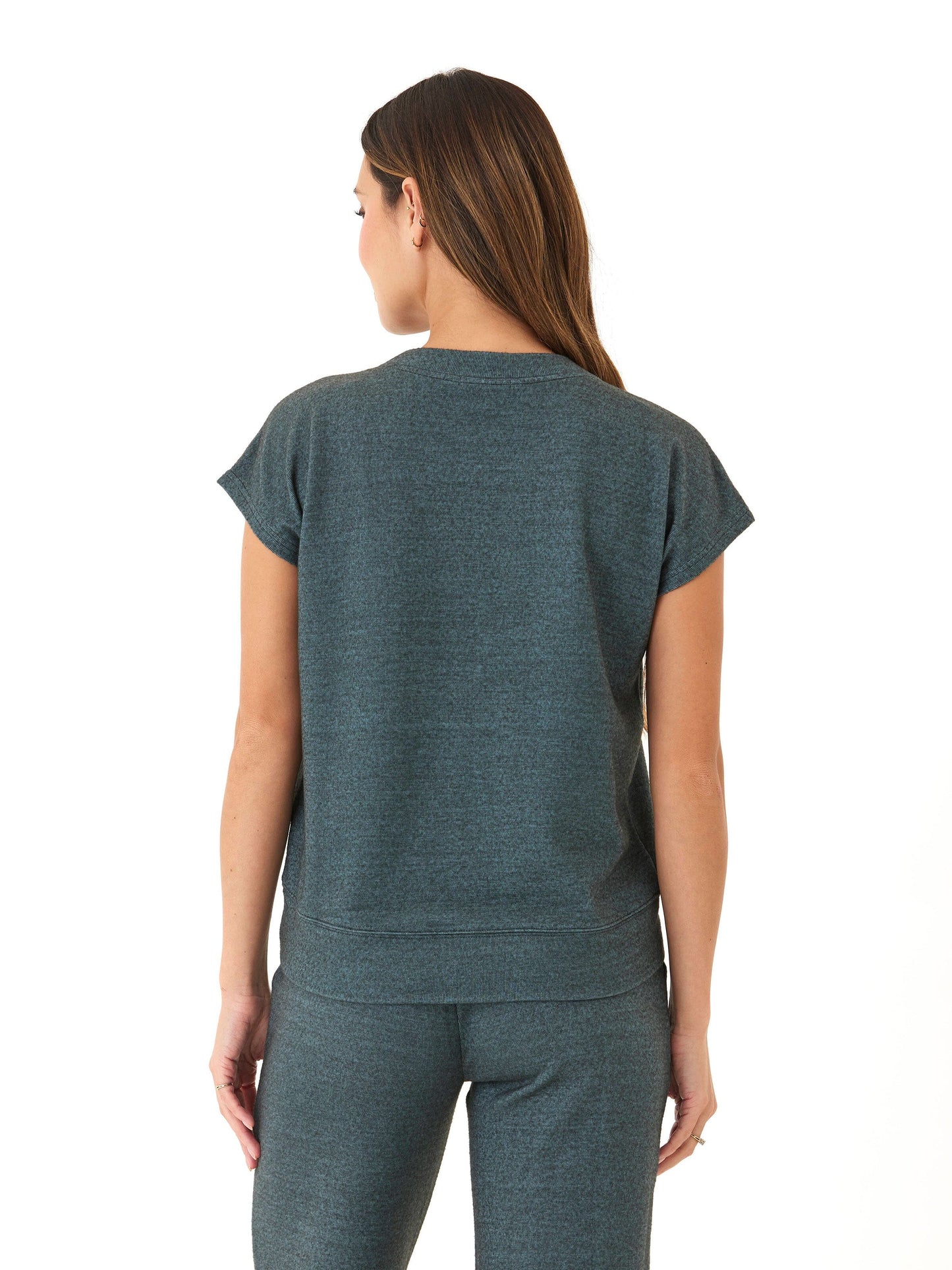 Misha Dream Fleece Short Sleeve Pullover