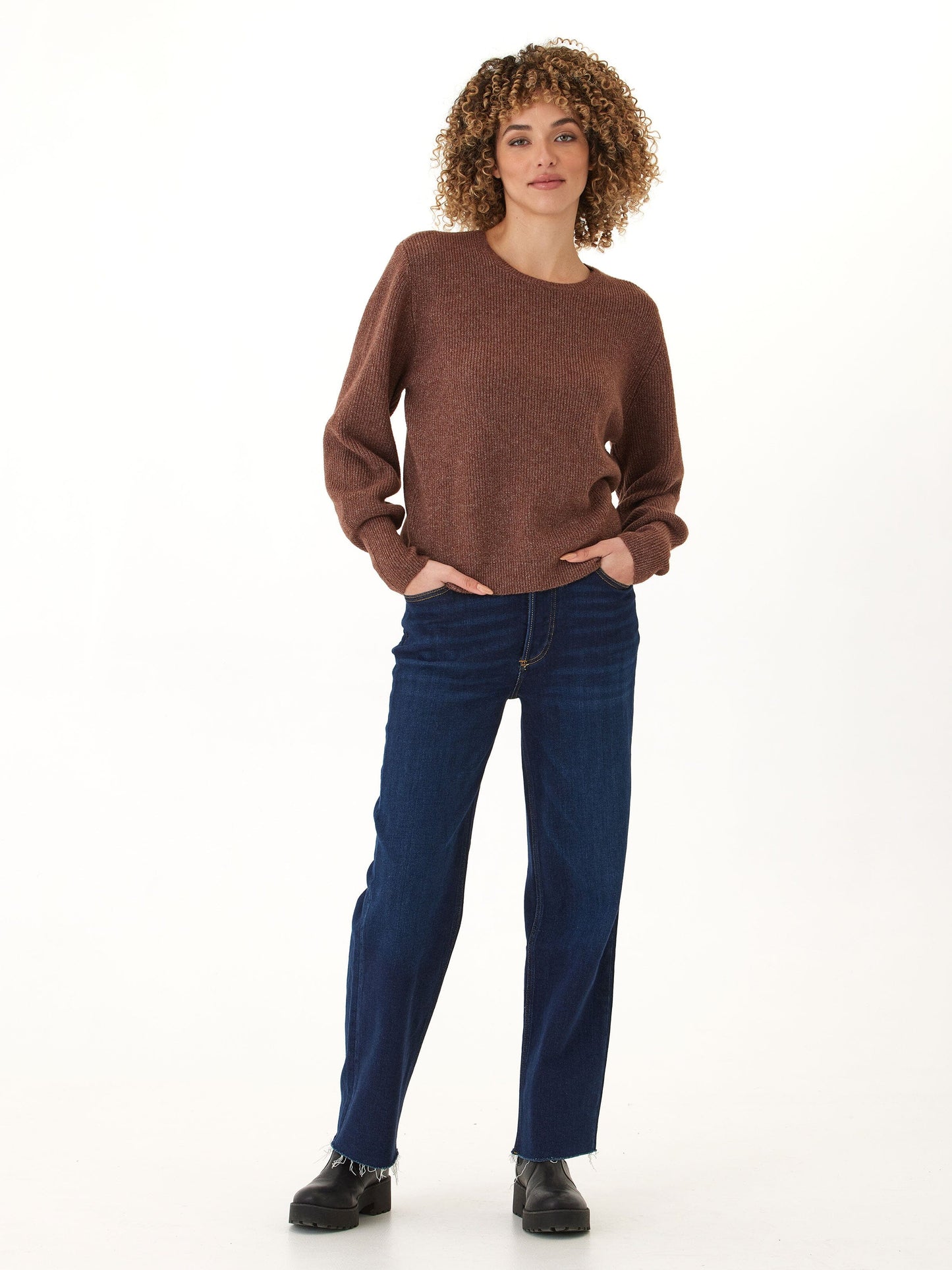 Avalee Cozy Solid Knit Sweater