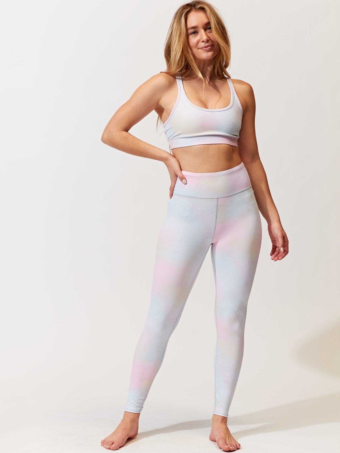 Alex High-Waisted Nebula Tie Dye Legging