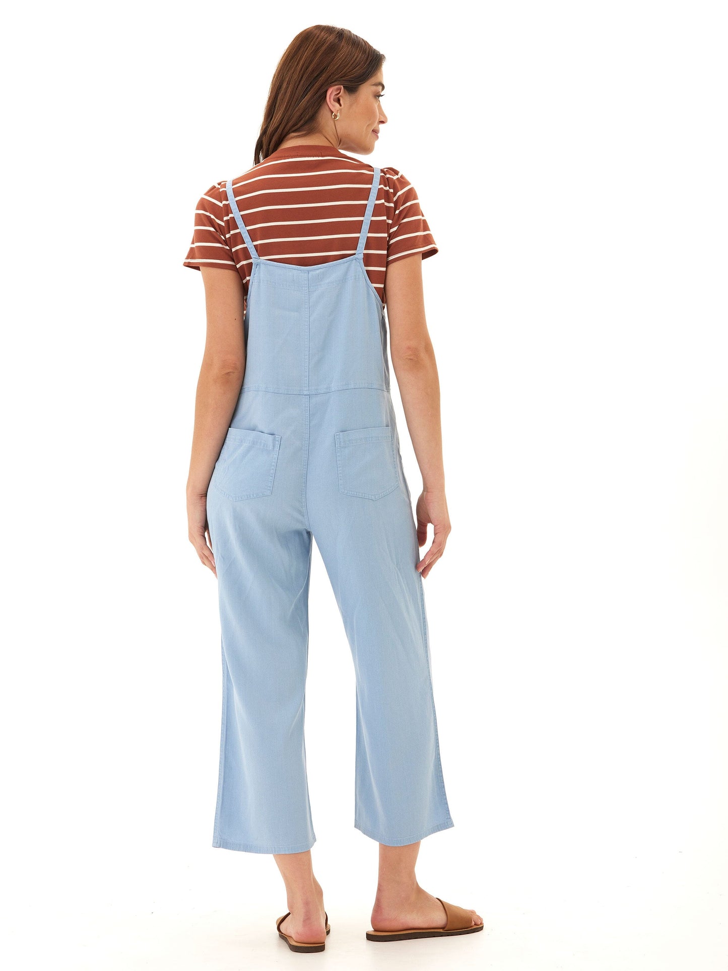 Alexis Stretch Chambray Jumpsuit