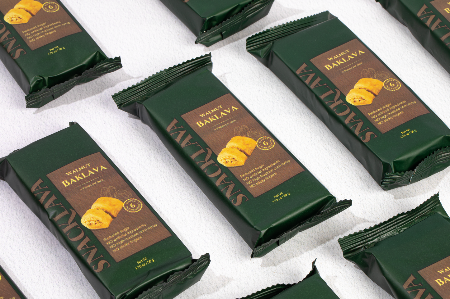 Baklava Walnut - Snacklava® | 20 Packs