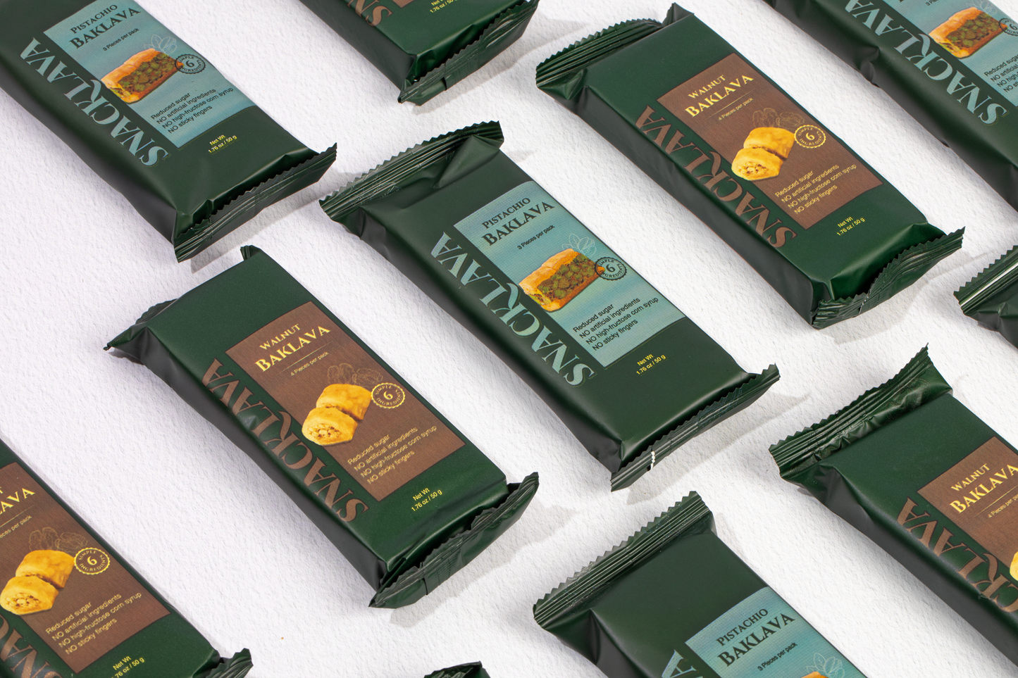Baklava Walnut - Snacklava® | 20 Packs