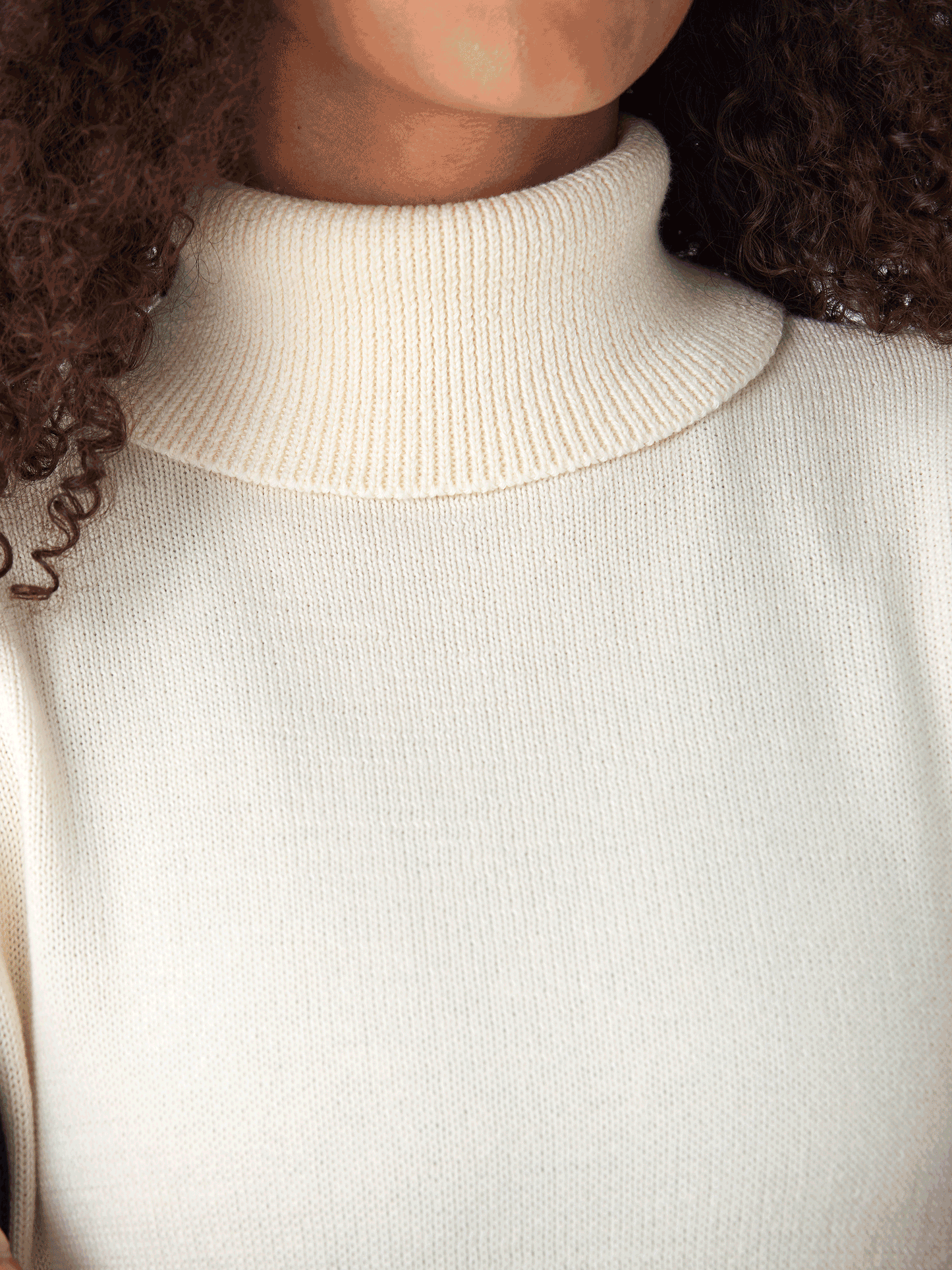 Avery Colorblock Turtleneck Sweater