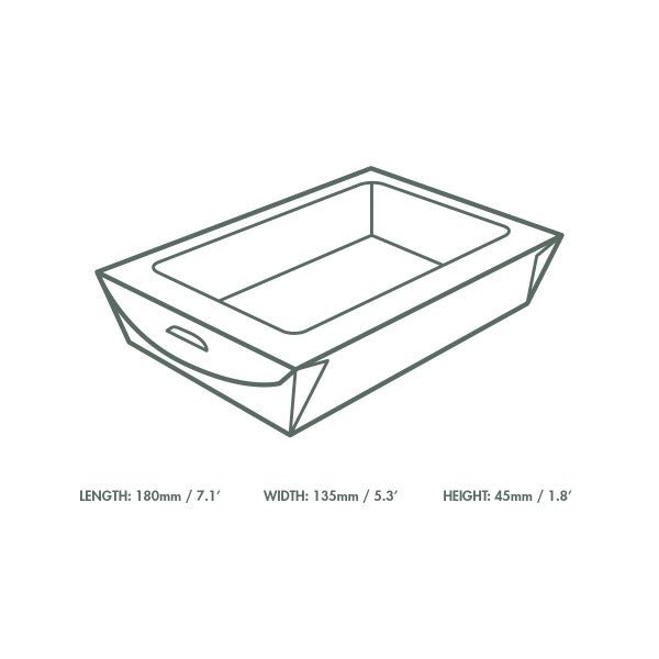 Vegware 32oz Large Window Salad Box (QTY:300)
