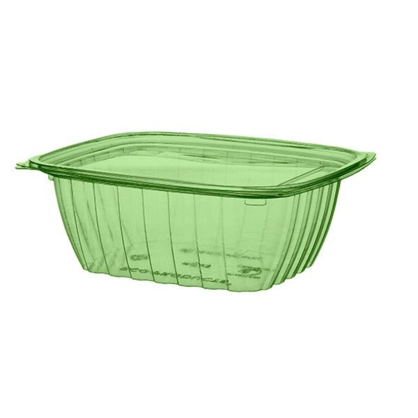 Vegware Veridian 32oz PLA two-piece deli container green (QTY:200)
