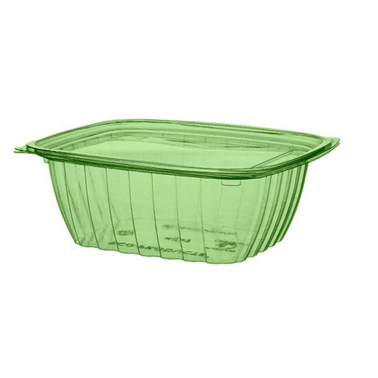 Vegware Veridian 32oz PLA two-piece deli container green (QTY:200)
