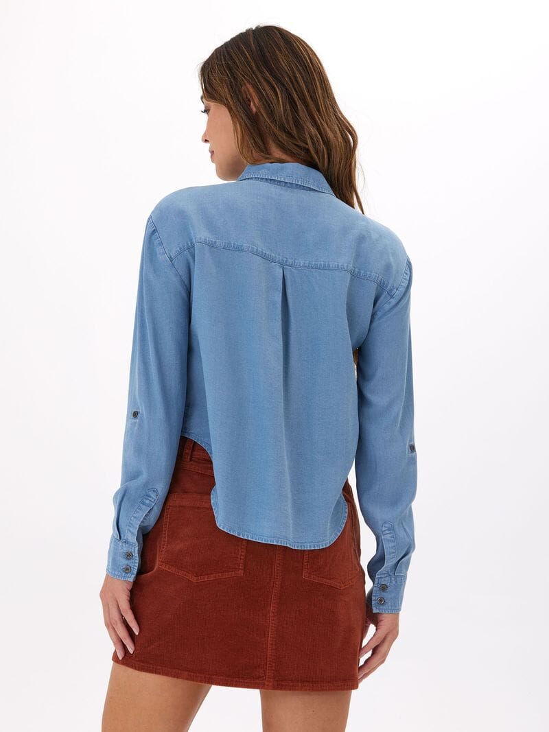 Annika Chambray Button-Up