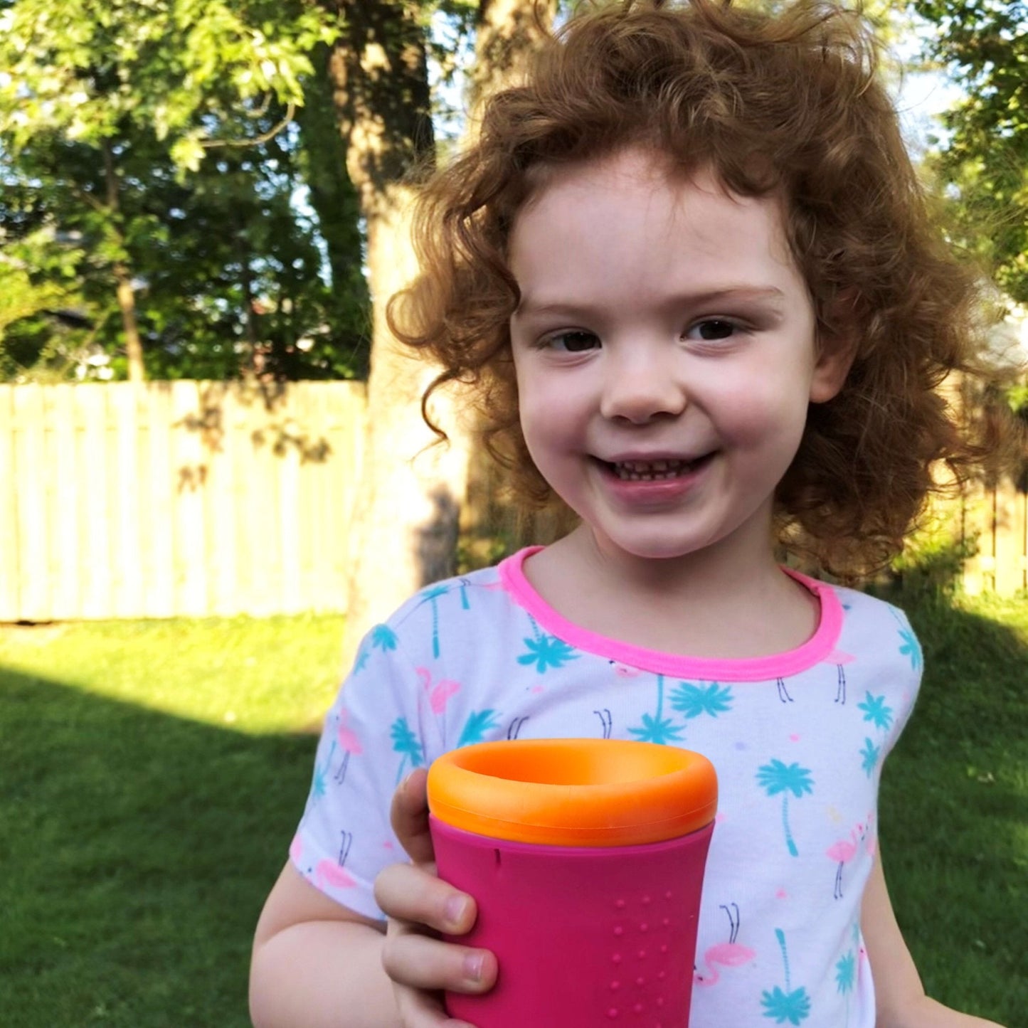 OH! Silicone Toddler Training Cup, Sip From Any Side, 12oz
