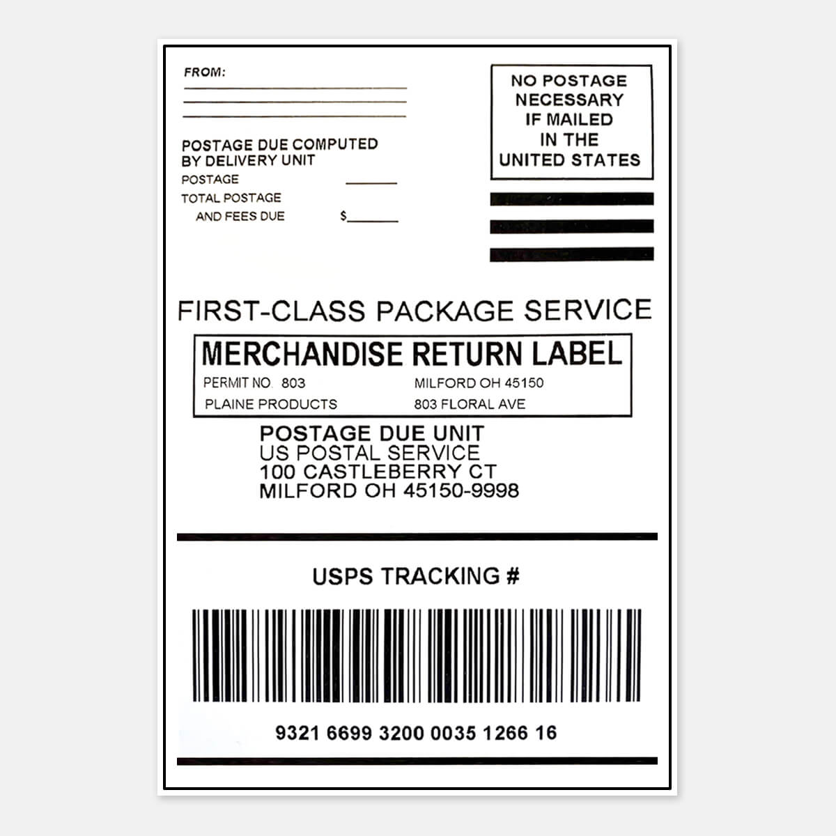 Return Label