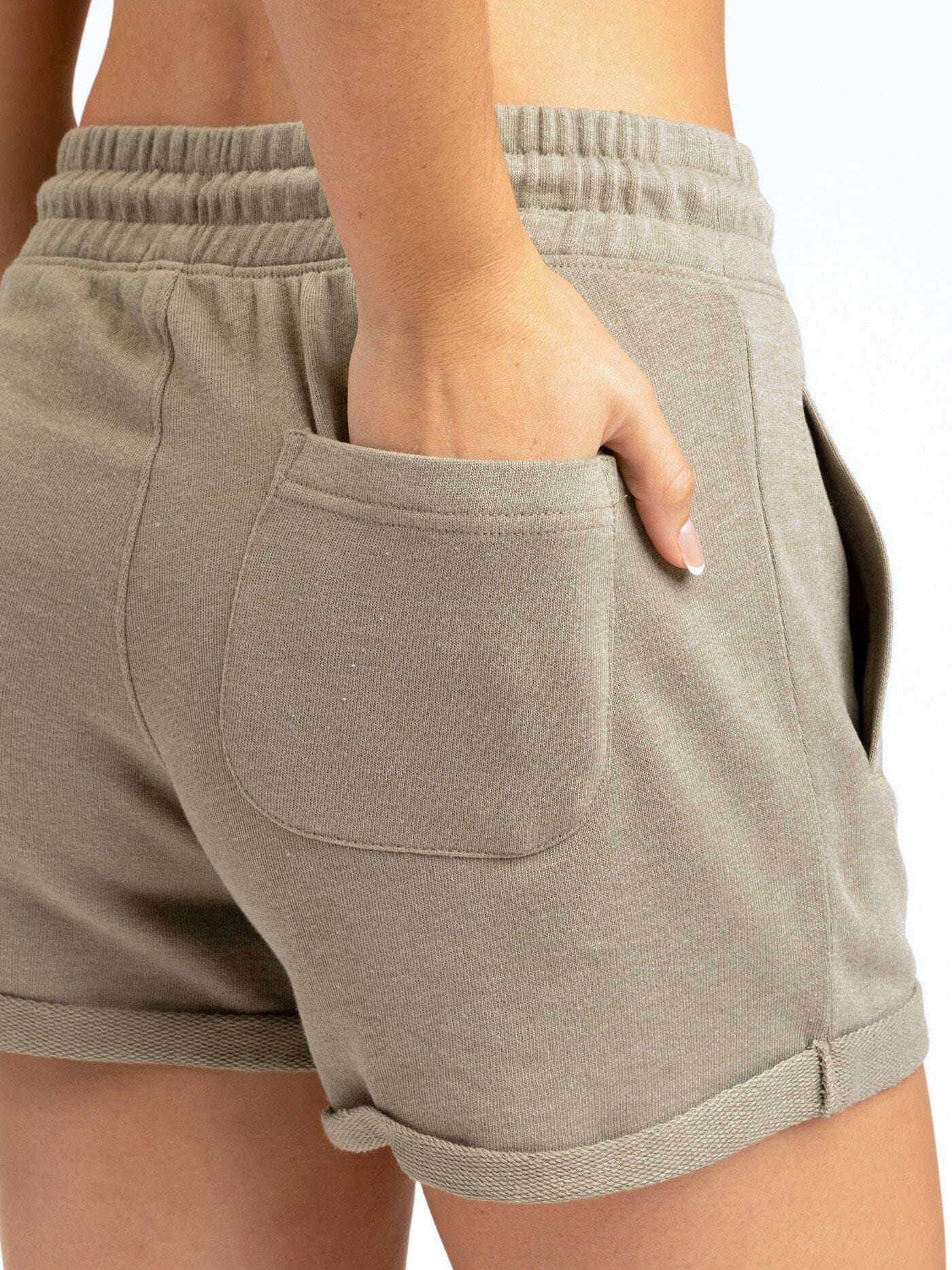 Birdie Terry Roll Hem Short 3"