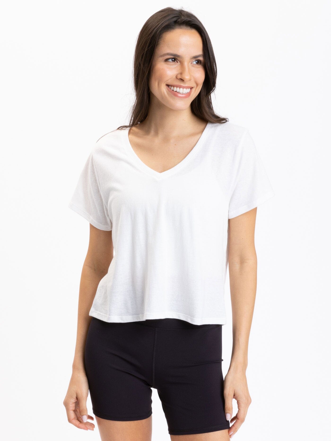 Ada Triblend V-Neck Tee