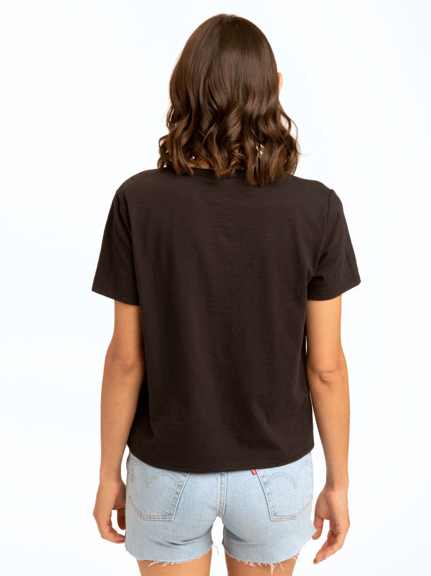 Avelina Gauze Mix Pocket Tee