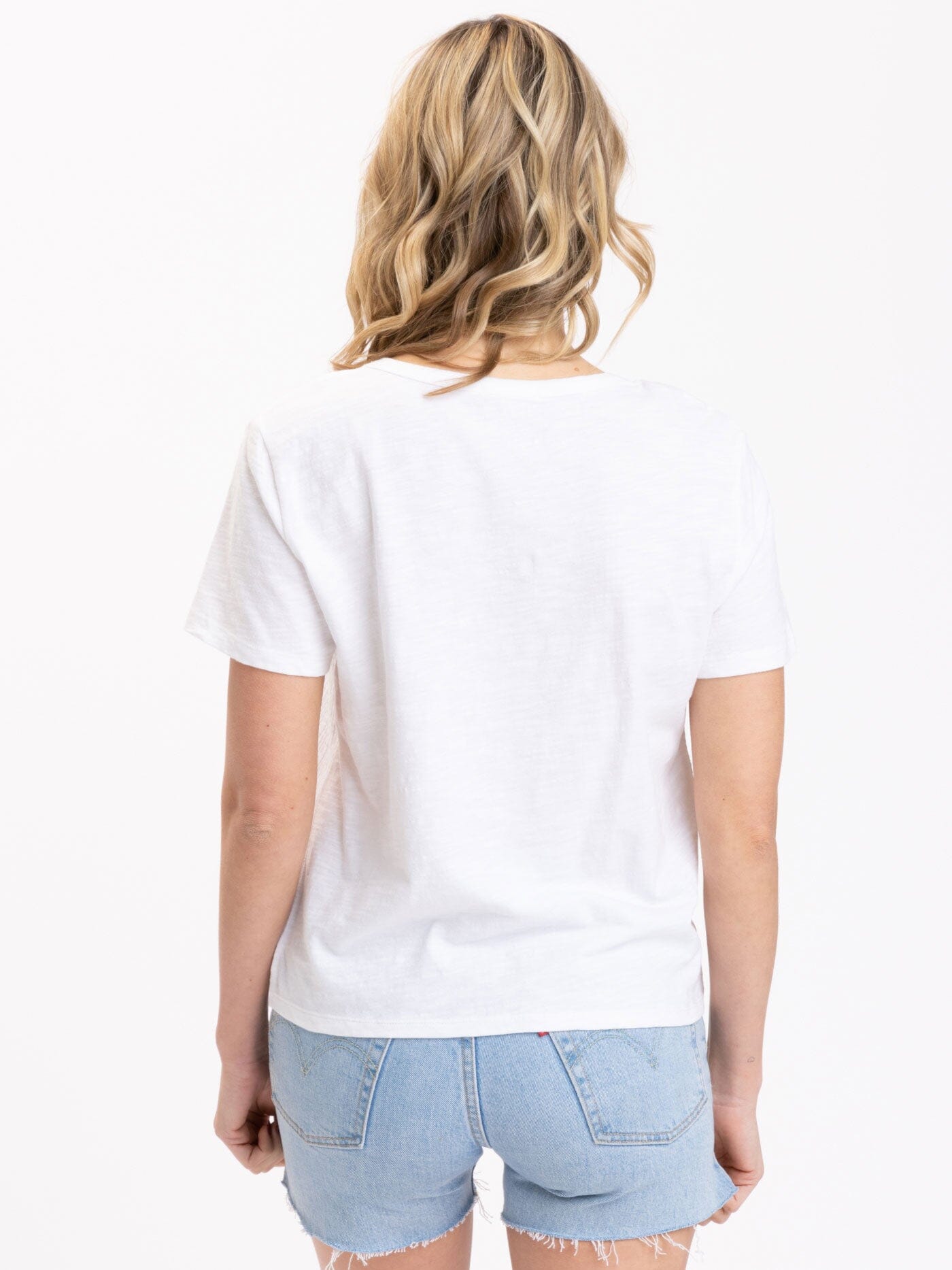Avelina Gauze Mix Pocket Tee