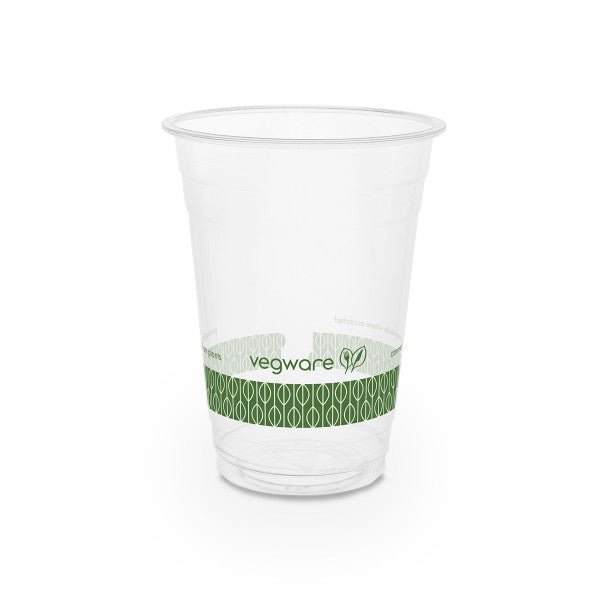 Vegware 16oz PLA Cold Cup, 96-Series (QTY:1000)