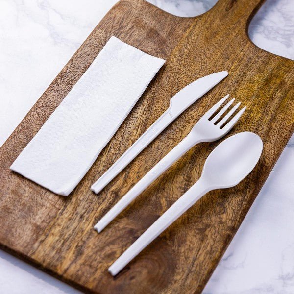 Vegware Compostable CPLA Cutlery Kit (QTY:250)