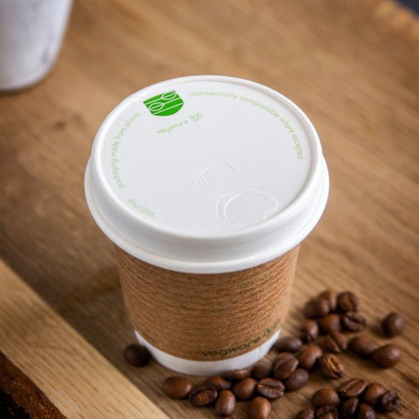 Vegware 79-Series paper hot cup lid (QTY:1000)