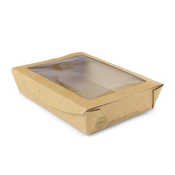 Vegware 32oz Large Window Salad Box (QTY:300)