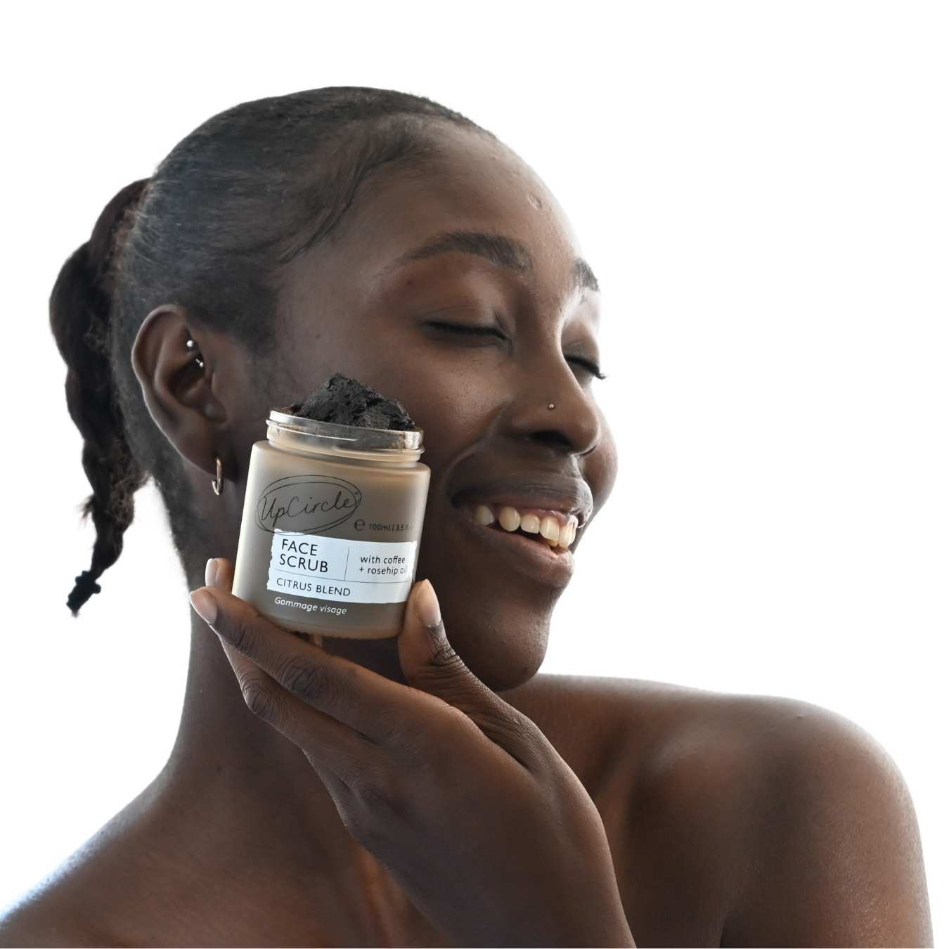 Coffee Face Scrub - Floral Blend for Sensitive Skin