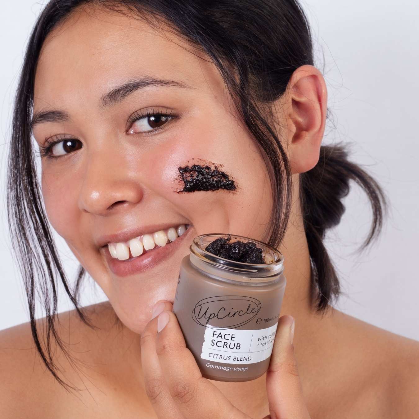 Coffee Face Scrub - Floral Blend for Sensitive Skin