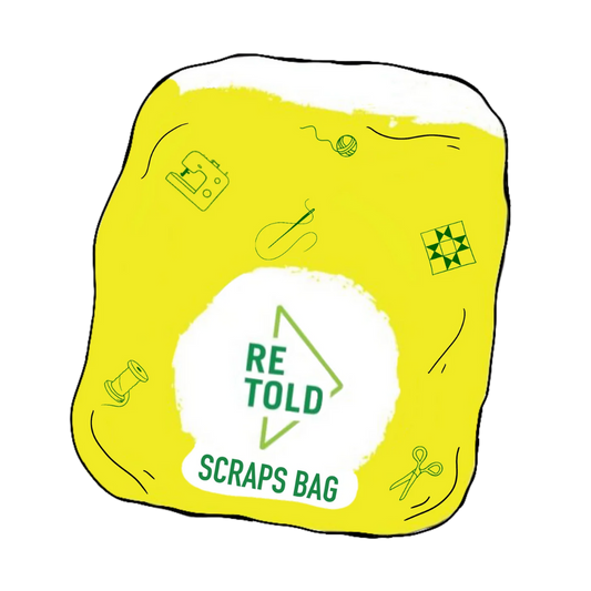 Fabric Scraps Bag Solo