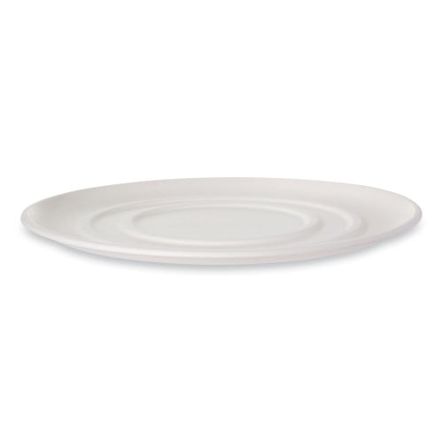 Eco-Products WorldView Sugarcane Pizza Trays, 16 x 16 x 02, White (QTY:50)