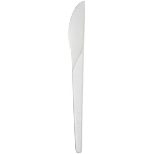 Plantware Renewable & Compostable Knife - 6in (QTY:1000)