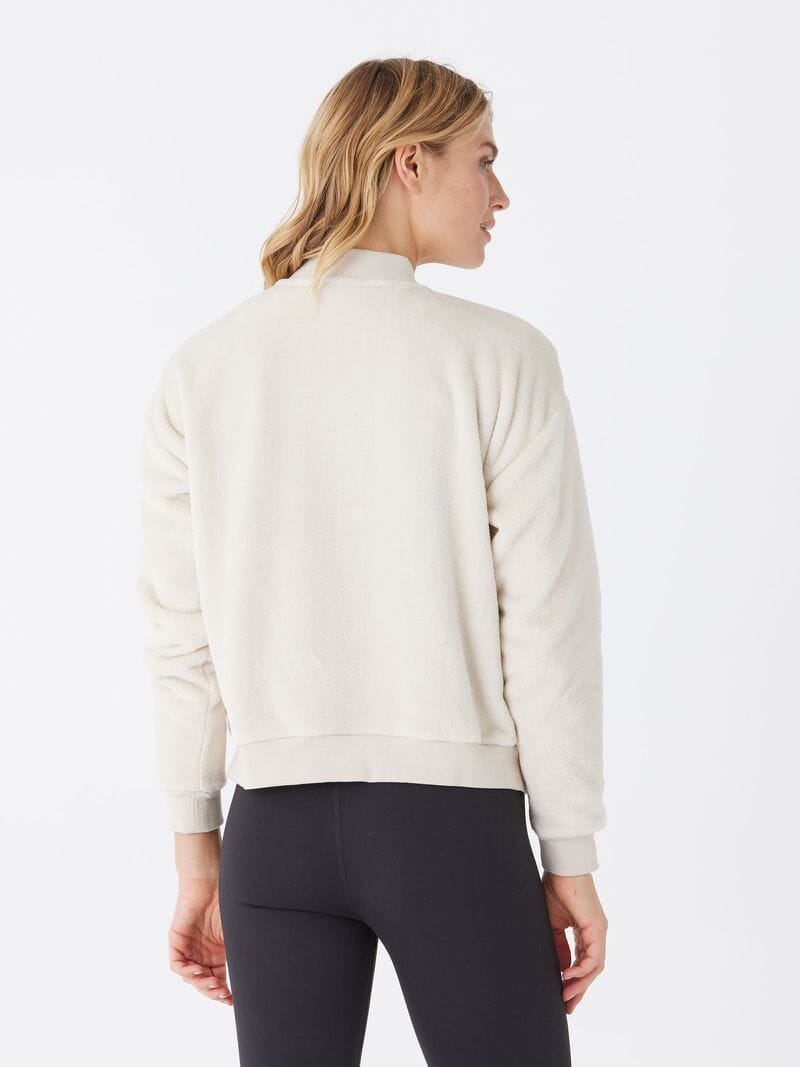 Lynette Sherpa Bomber Jacket