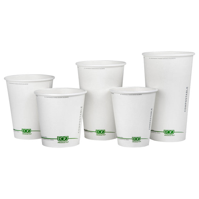 GreenStripe Renewable & Compostable Hot Cups - 20oz (QTY:1000)