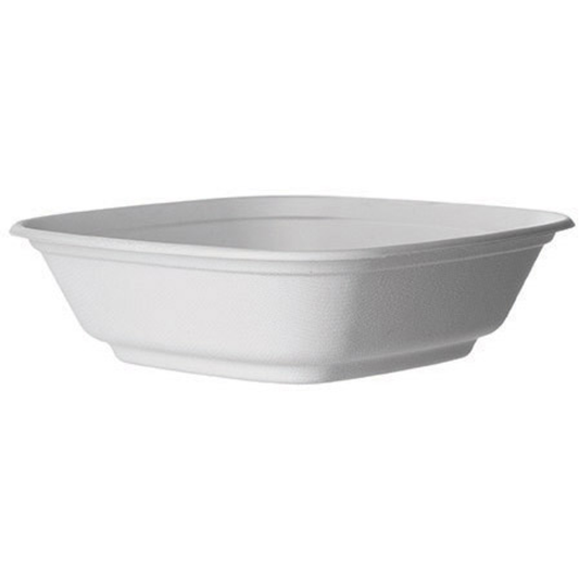 Vanguard Regalia Renewable & Compostable Lined Sugarcane Bowls - 64oz (QTY:100)