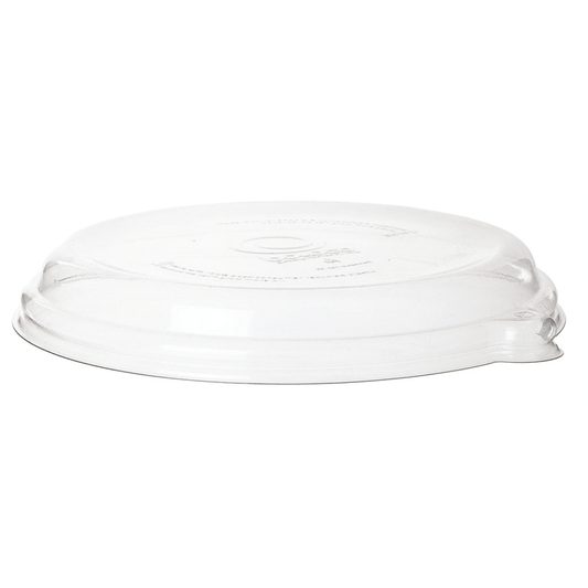 Eco-Products BlueStripe 100% Recycled Content Lid, Dome, Fits 24-40oz Sugarcane Bowls (QTY:300)