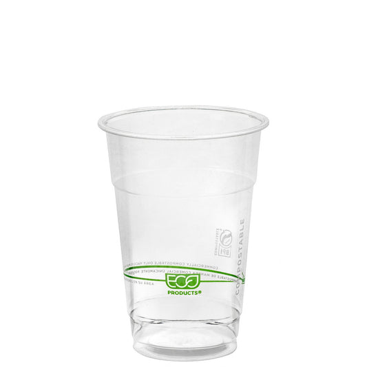 GreenStripe Renewable & Compostable Cold Cups - 10oz (QTY:1000)