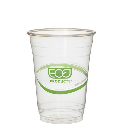 GreenStripe Renewable & Compostable Cold Cups - 16oz (QTY:1000)