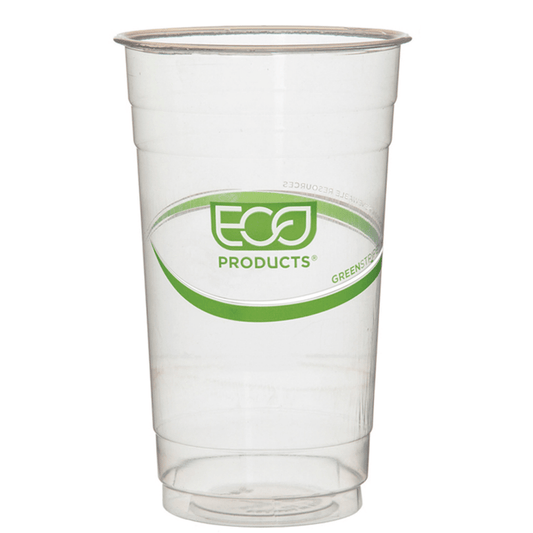 GreenStripe Renewable & Compostable Cold Cups - 24oz (QTY:1000)