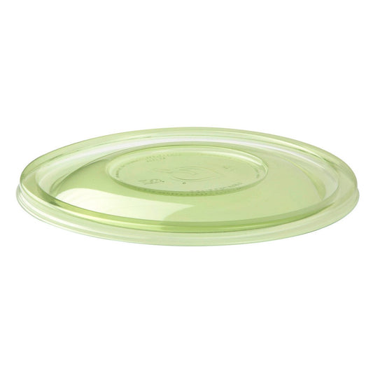 GreenStripe Renewable & Compostable Squat Food Container PLA Lid - 26-48oz Green (QTY:300)