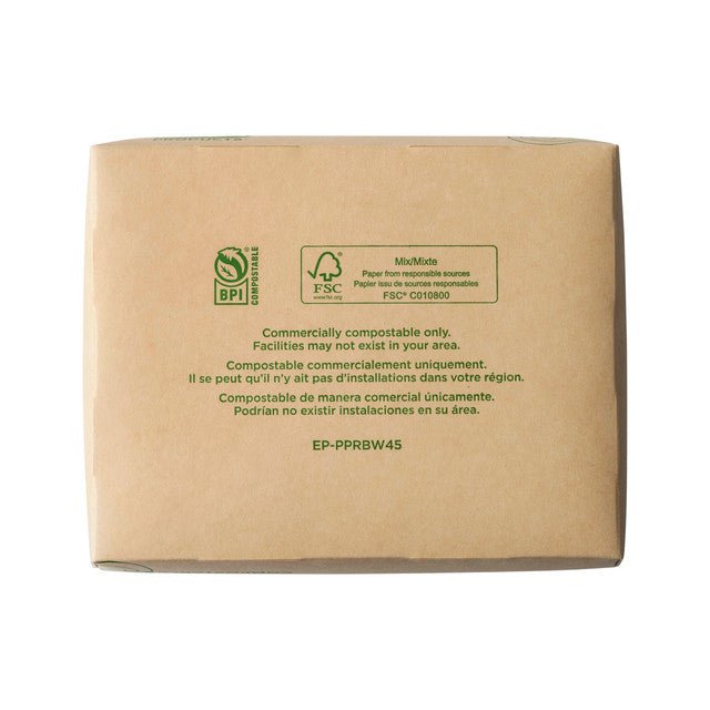 GreenStripe Renewable & Compostable 26oz Windowed Food Box #1, FSC Mix Credit SA-COC-013255 (QTY:200)