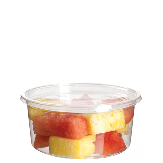 GreenStripe Renewable & Compostable Round Deli Containers - 12oz | Lids Sold Separately (QTY:500)